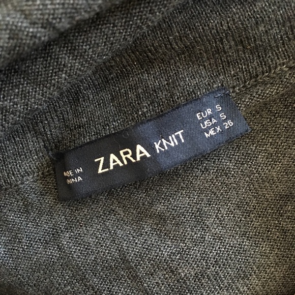 Zara grey turtleneck sweater - Picture 5 of 6